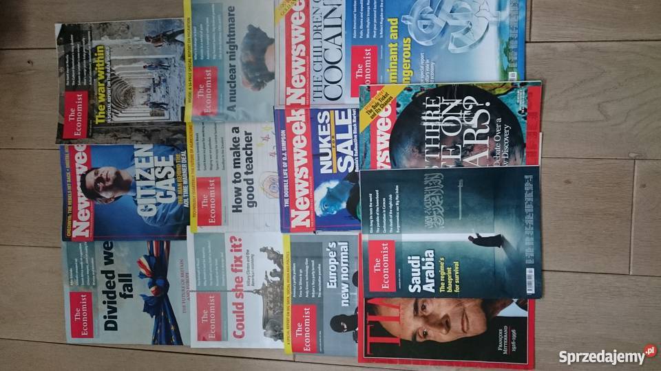 sprzedam czasopisma anglojęzyczne Time The Warszawa