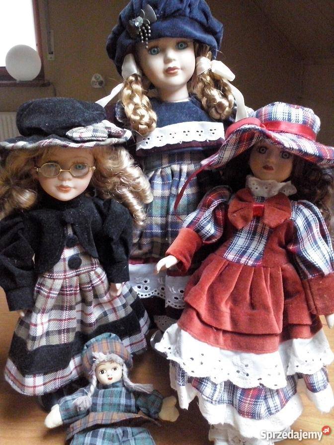 Kolekcja 10ciu lalek porcelanowych Cieszyn