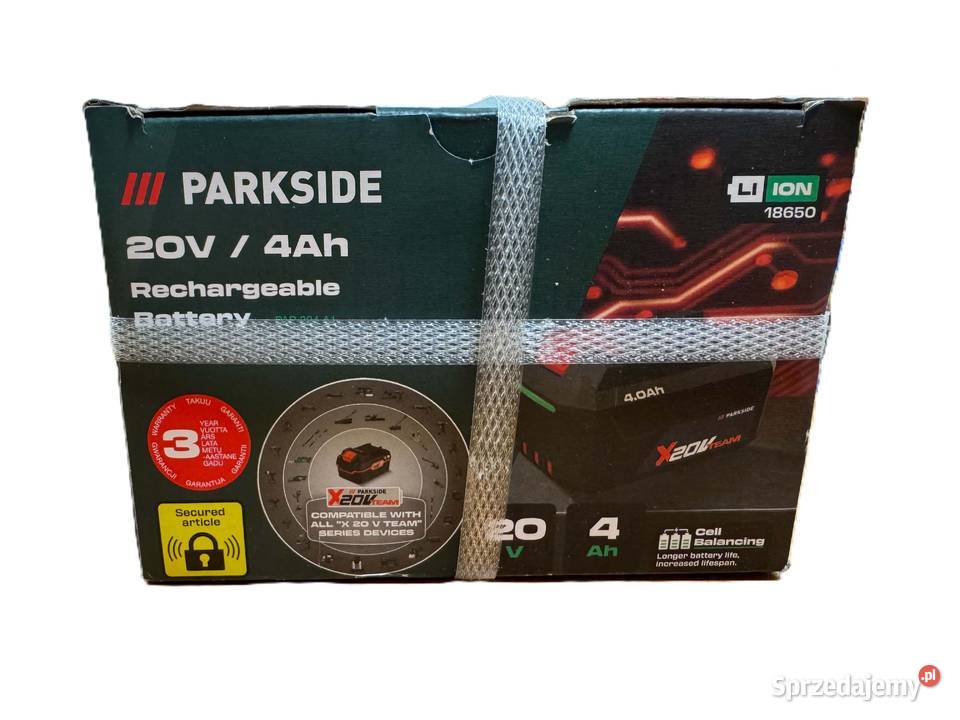 Akumulator LiIon Parkside 20 V 4 Ah PAP 204 A1 Akumulatory Elbląg