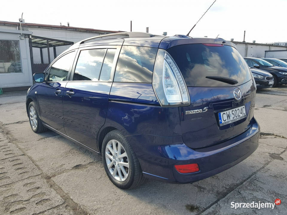 Mazda 5 20 CiTD 7 osobowy Zarejestrowany I 1998cm3 Włocławek