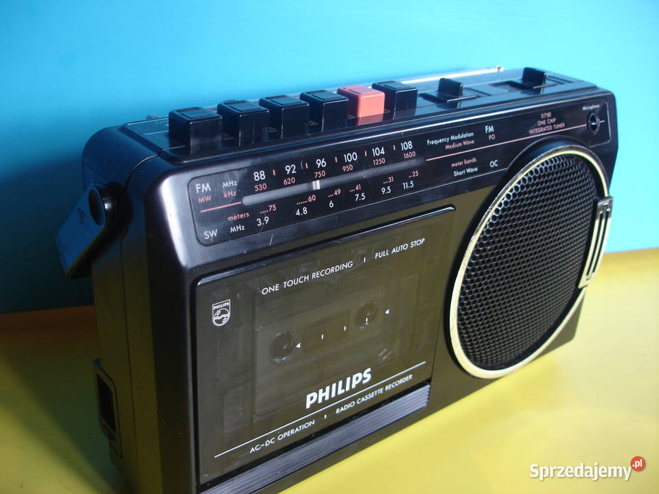 Radiomagnetofon PHILIPS D7181 Zielona Góra