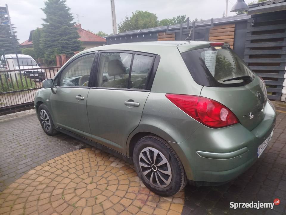 Nissan tiida 18 2007 nieuszkodzony wielkopolskie
