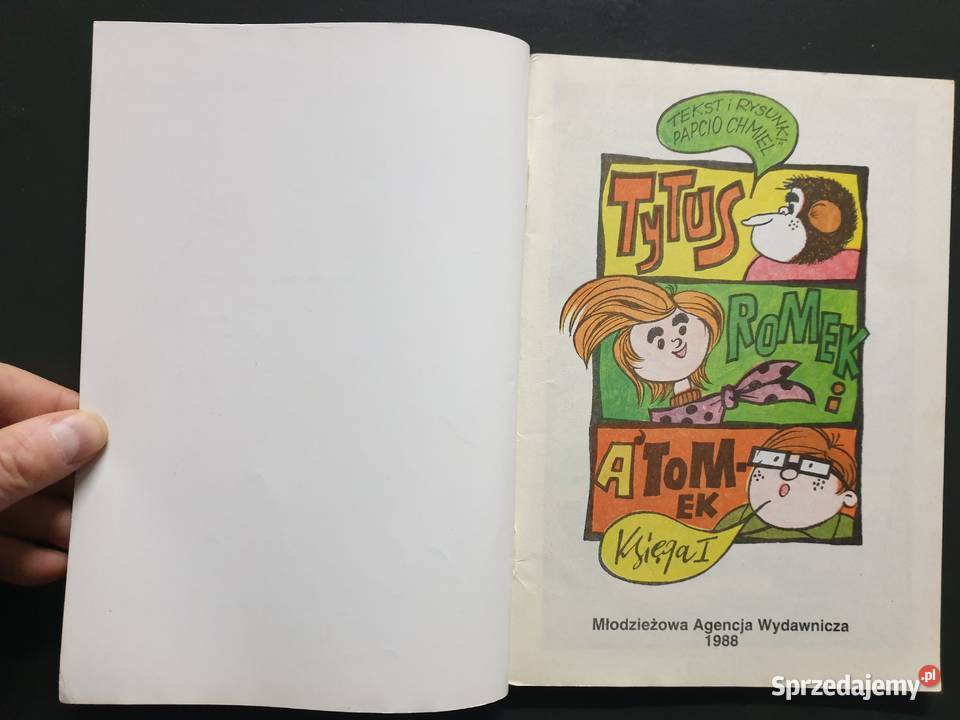 Tytus Romek i ATomek księga I wydI 1988 stan Komiksy
