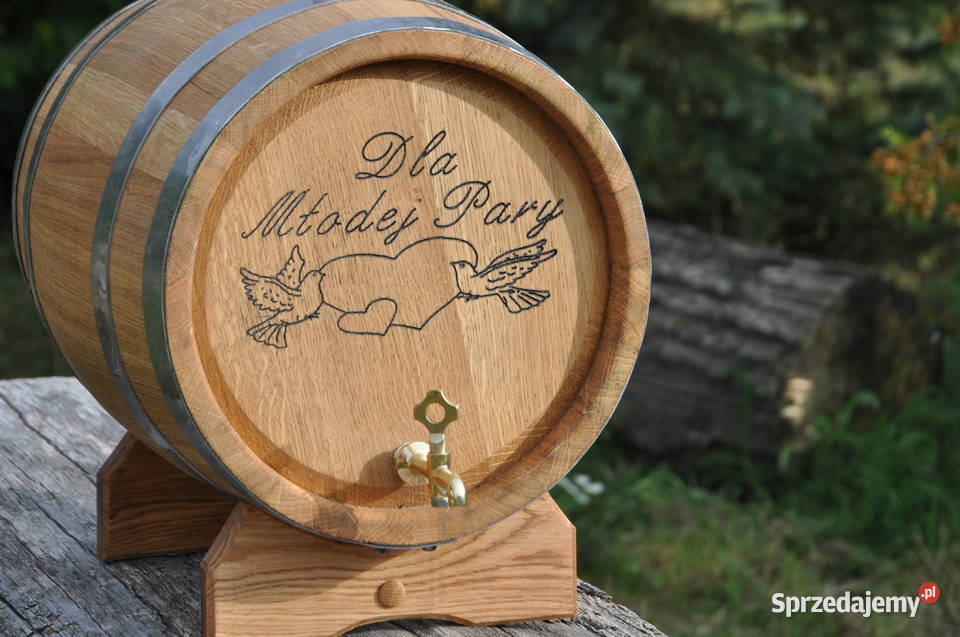 Beczka Dębowa 3L 4L 5L 10L 15L 20L Na whisky lubuskie Lubin