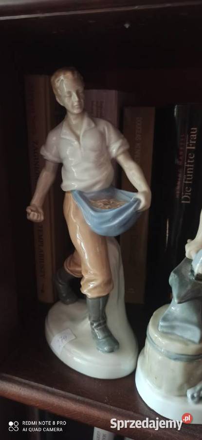 Figurka siewcy Sygnatura numeryczna wycisk w Gdańsk sprzedam