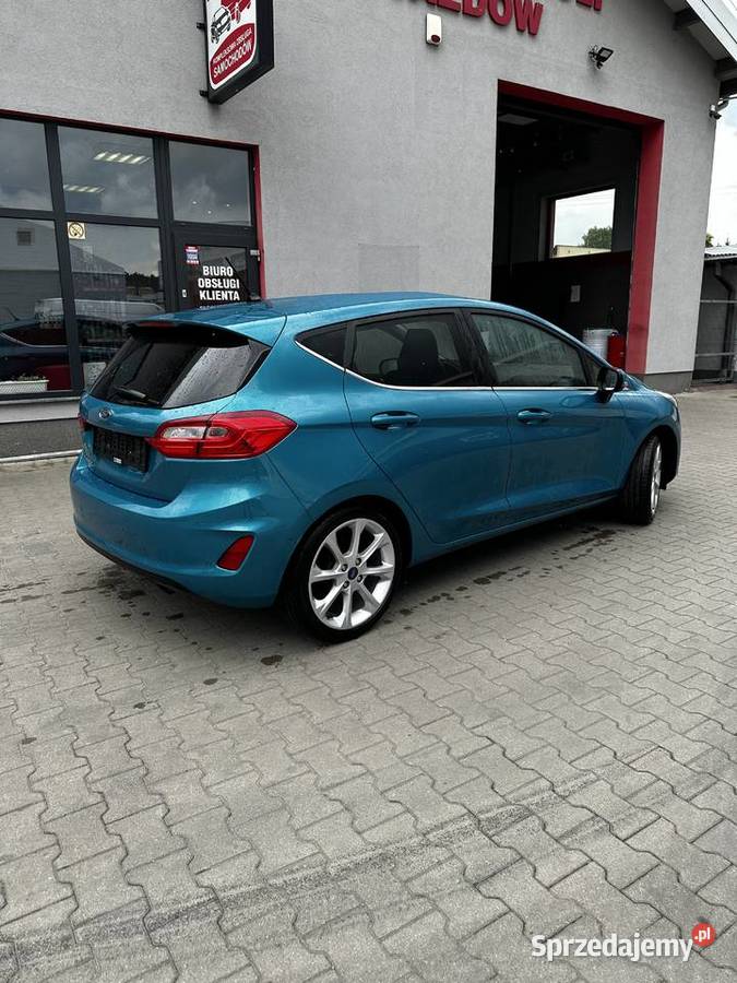Ford fiesta titanium mk8 grzane fotele sam Rok produkcji 2017