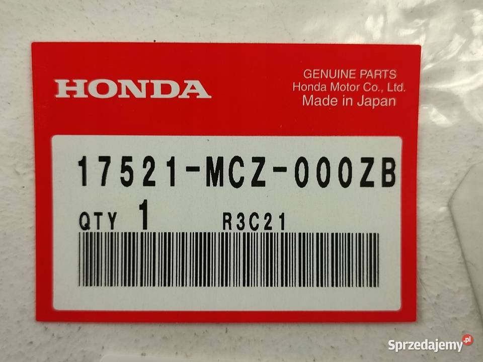 NAKLEJKA HONDA NA BAK PR STR HONDA CB900F HORNET