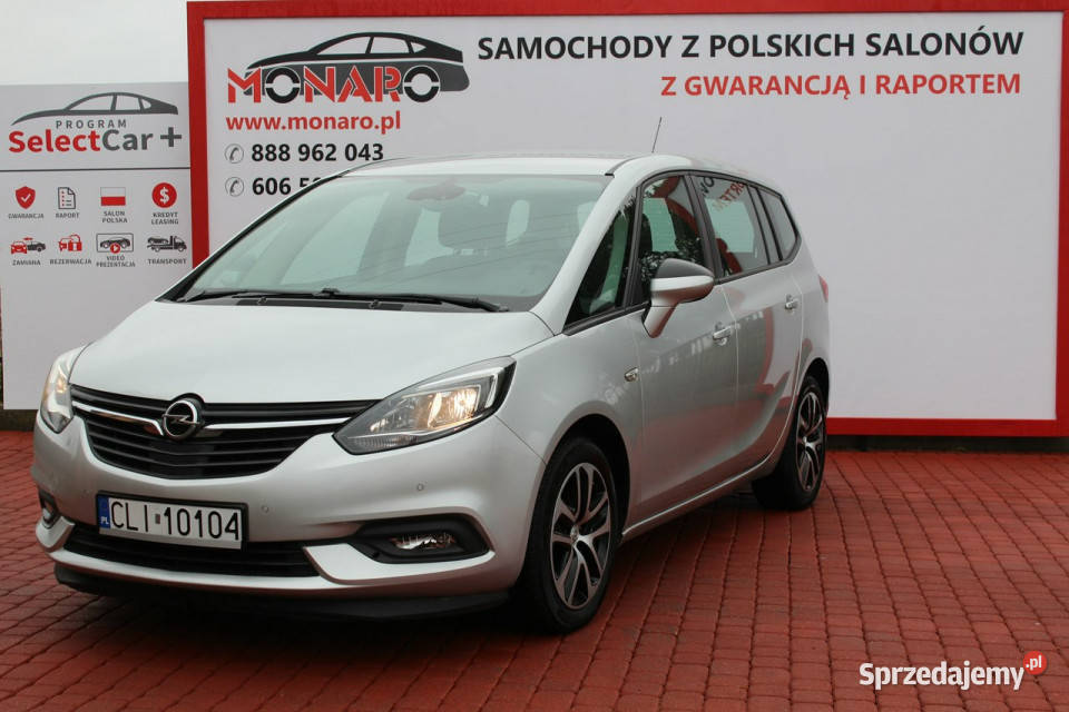 Opel Zafira Tourer 16 CDTI 120 GWARANCJA i klimatyzacja Włocławek