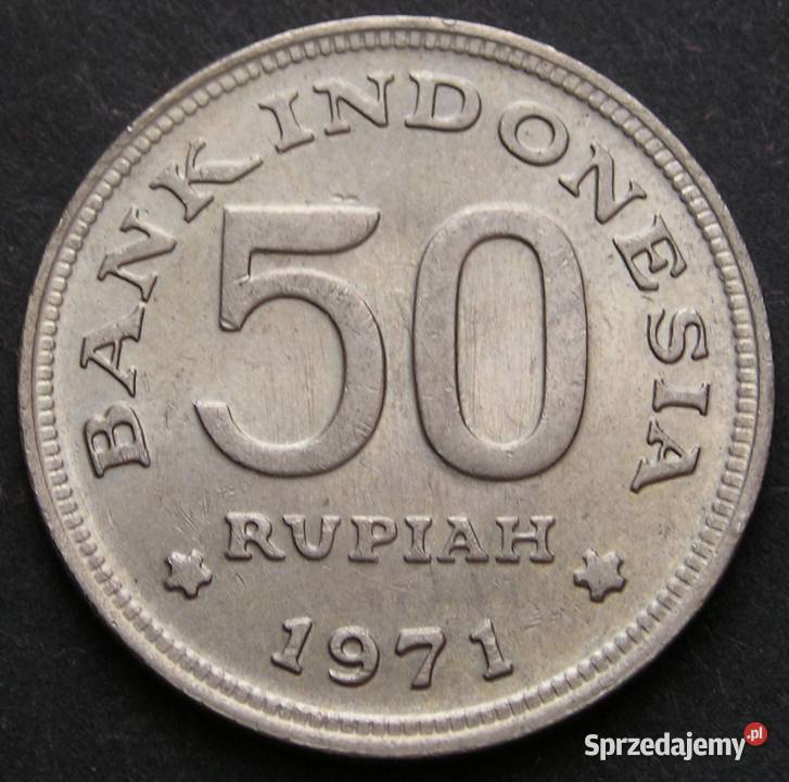 INDONEZJA 10 RUPIAH 1971 RAJSKI PTAK Numizmatyka łódzkie