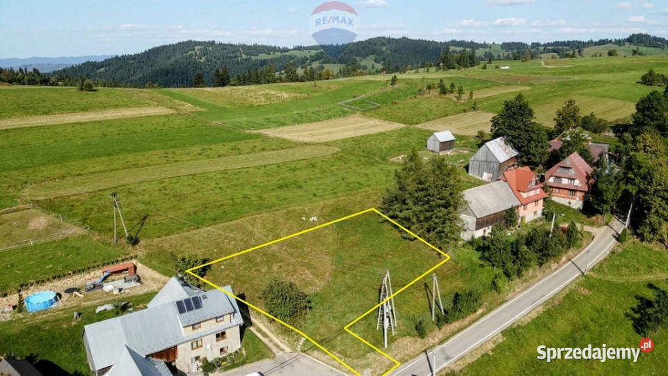 DZIAŁKA W RZEPISKACH Z WIDOKIEM NA TATRY Sprzedaż Rzepiska sprzedam