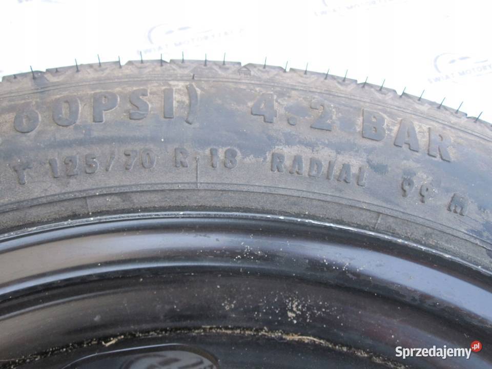 AUDI A3 8P GOLF V VI koło dojazdowe 1257018 99M Kielce