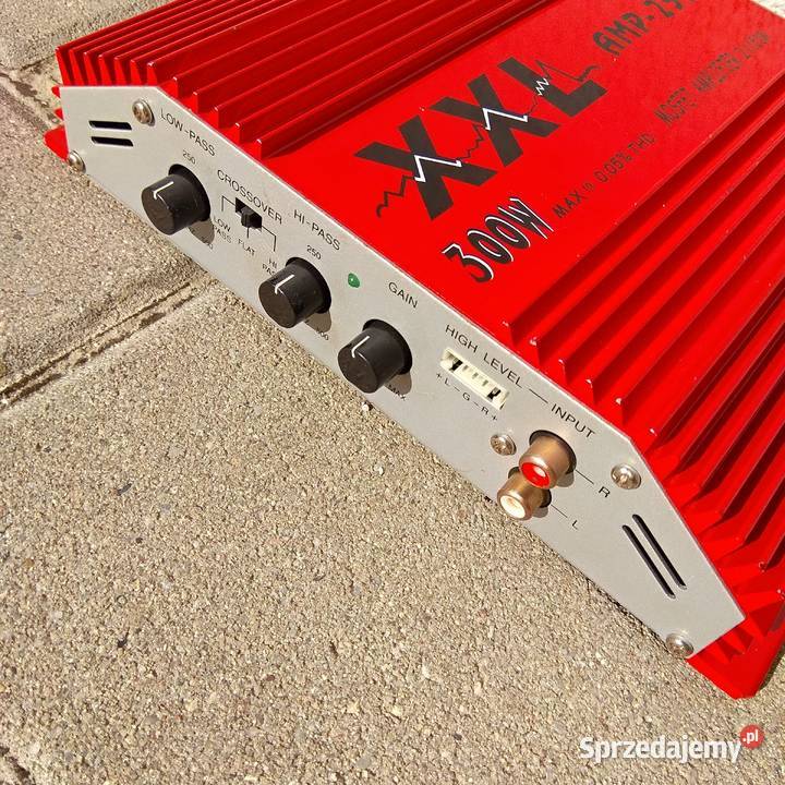 Wzmacniacz car audio XXL AMP250 300W mosfet Świebodzice