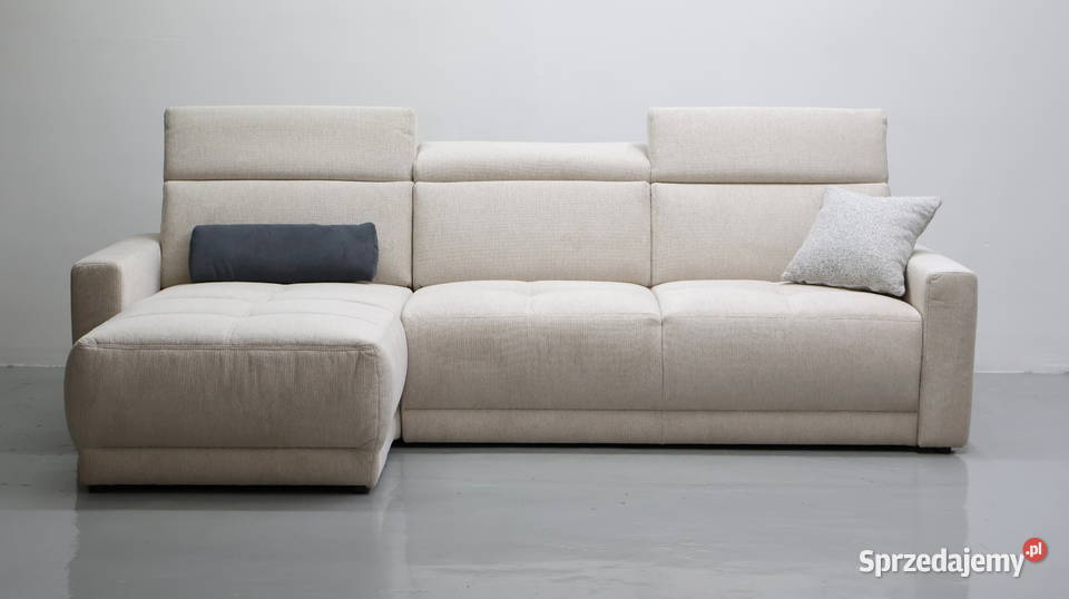 TNL NAROŻNIK regulowane zagłówki kanapa rogówka wielkopolskie Poznań