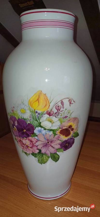 duży sygnowany wazon z Ćmielowa sprzedam