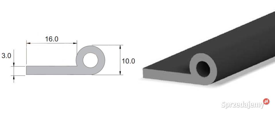 Uszczelka drzwi kabiny Zetor Koźmin Wielkopolski
