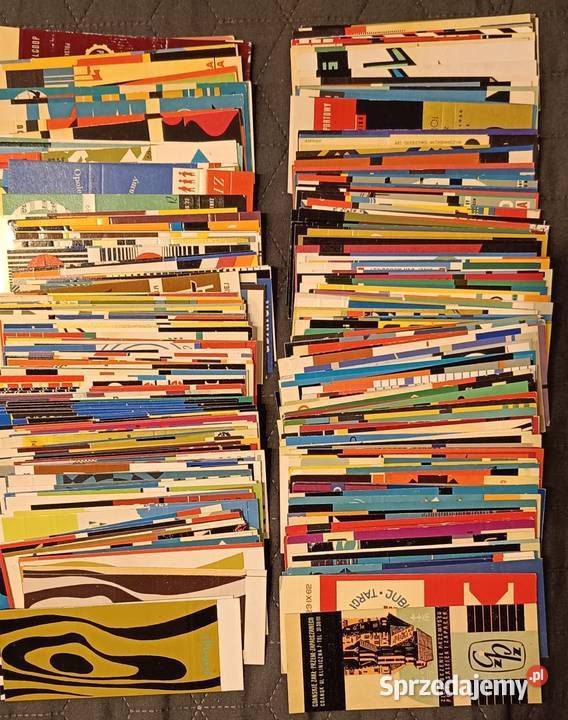 Polskie etykiety zapałczane KSIĄŻECZKOWE Pozostałe Katowice