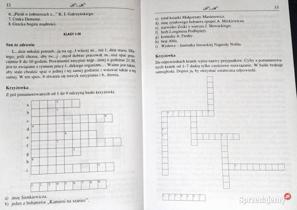 Ortografia na 6 E Szymonek B Kuczera K Cygal Chełm