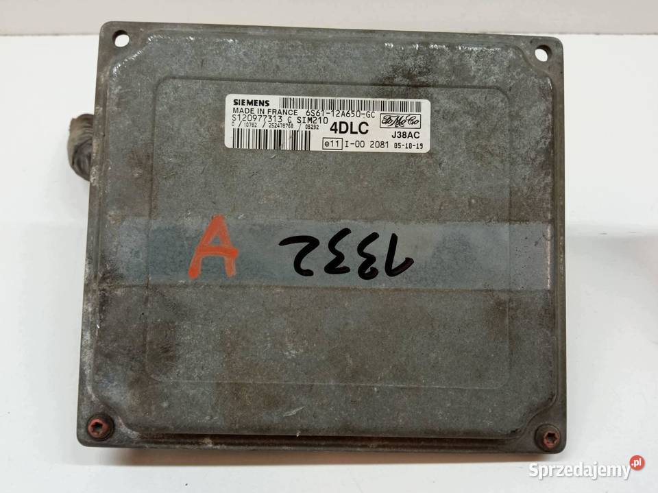 STEROWNIK SILNIKA 6S6112A650GC 14 B 80 Ford