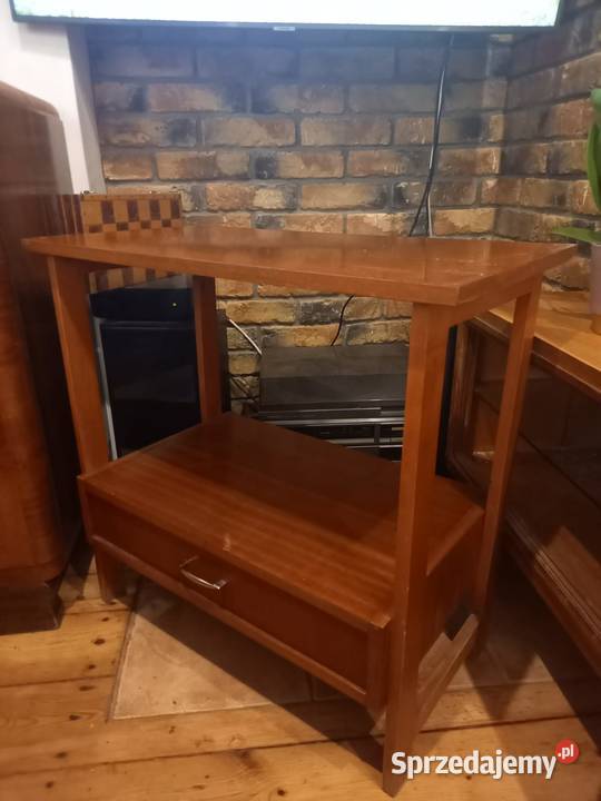 stolik rtv lata 6070 prl fornir Dom i Ogród Gdańsk