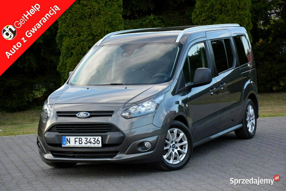 Ford Grand Tourneo Connect 7foteli Panorama Navi autoalarm mazowieckie Ostrów Mazowiecka