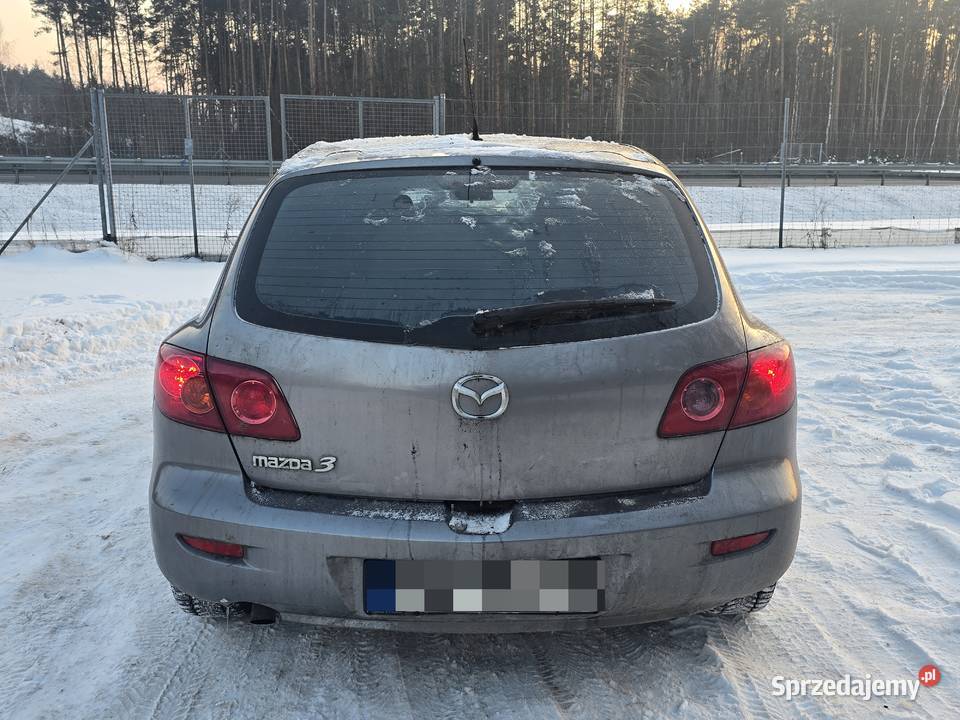 Mazda 3 16 Diesel Klimatronik Przegląd na Rok produkcji 2004 Mińsk Mazowiecki