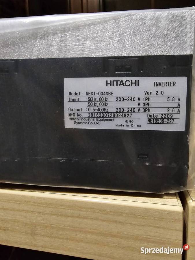 HITACHI NES1004SBE Trąbki sprzedam