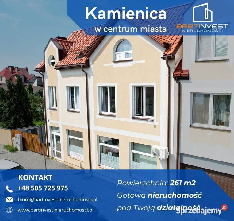 Kamienica w Ostrołęce idealna na działalność