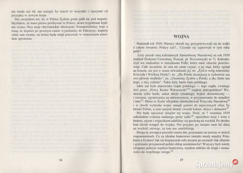 CZY JA JESTEM MORDERCĄ Calel Perechodnik Gorzów Wielkopolski