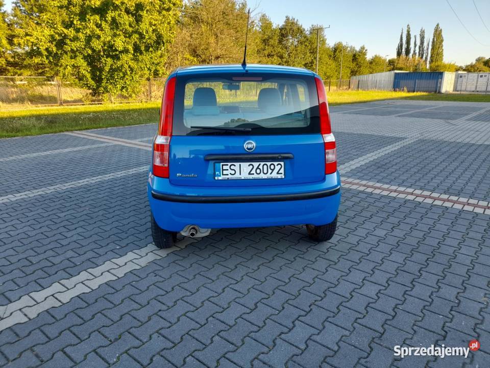 Śliczny Fiat Panda2005 r12 BzWsp112 60KM
