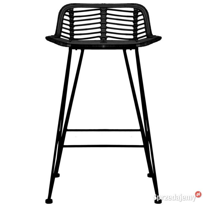 vidaXL Krzesła barowe 2 czarne mazowieckie Warszawa