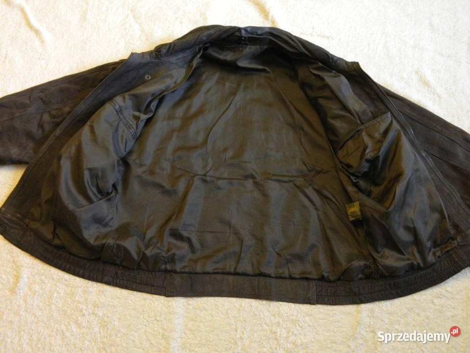 Kurtka skórzana nubuk Kurtki i płaszcze dolnośląskie Wałbrzych