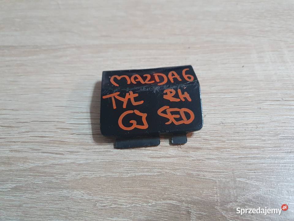 MAZDA 6 GJ SEDAN ZAŚLEPKA HAKA ZDERZAKA TYŁ osobowe Międzychód sprzedam