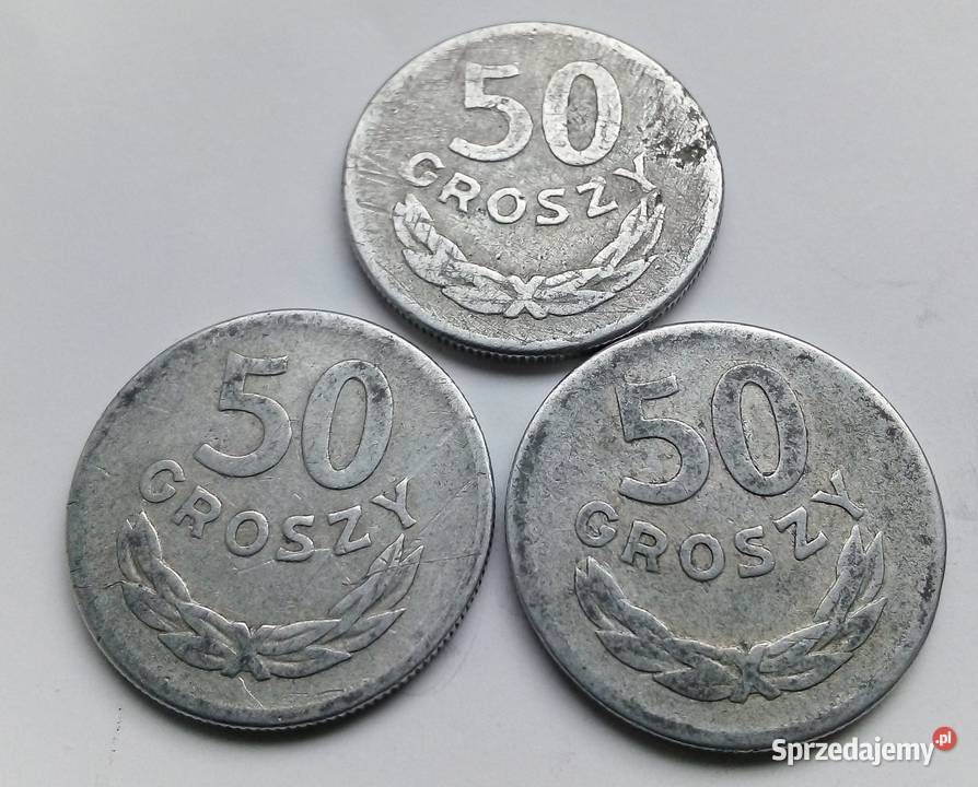 POLSKA50 GROSZY1965 r3 RAZY znmAL Legionowo