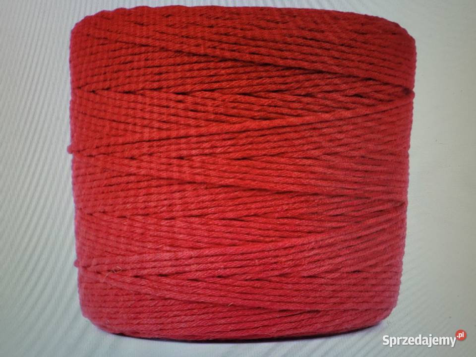 Sznurek do makramy bawełniany 2mm3mm5mm Różne Myślenice