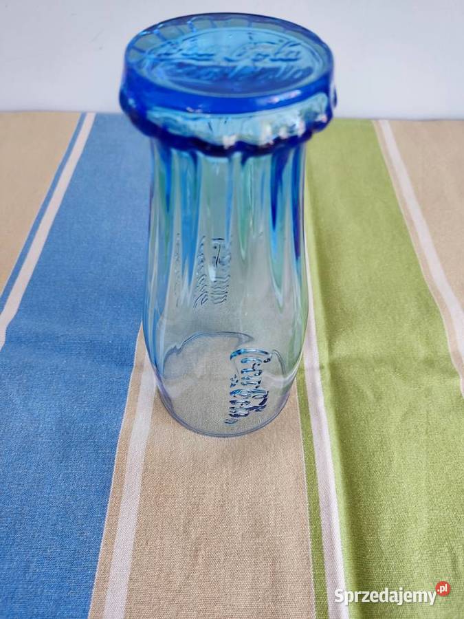 Szklanka kolekcjonerska Coca Cola niebieska Szklanki i kufle sprzedam