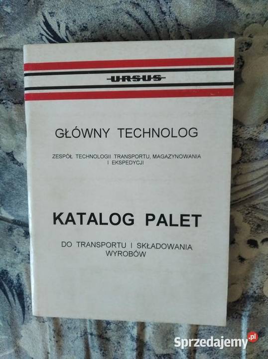 Ursus katalog palet oryginał Rok wydania 1997