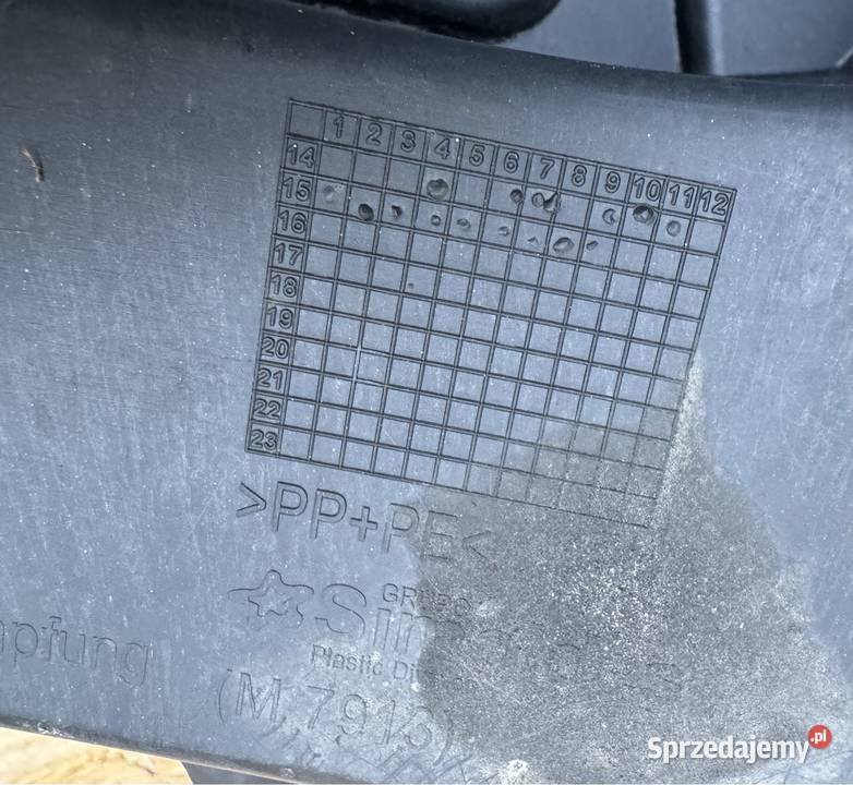 Nadkole przód prawe rh skoda superb 3 III 3v0 Części samochodowe Sieraków