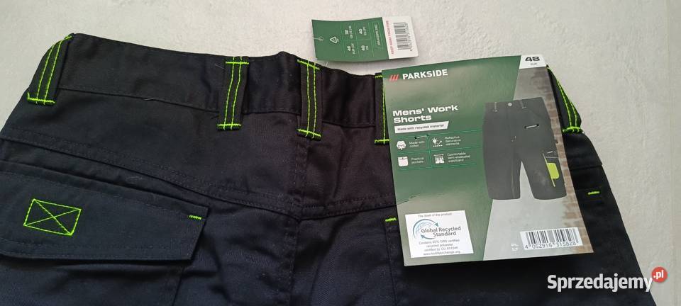 PARKSIDE szorty robocze rozmiar 48 pas 7690 NOWE Pozostałe warmińsko-mazurskie Ełk sprzedam