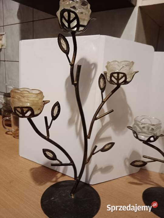 Stare świecznik metaloplastyka Warszawa