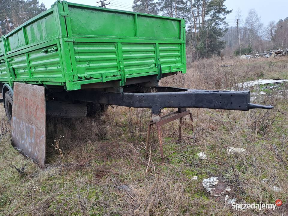 Przyczepa Ciężąrowa jednoosiowa 520 m paka Rolnictwo mazowieckie Pułtusk