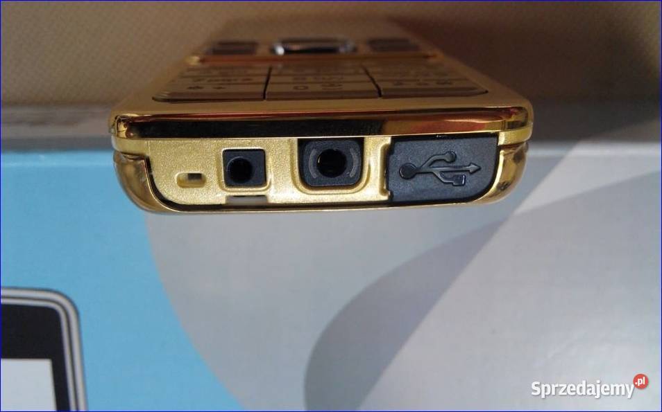 NOWA Nokia 6300 ZłotaGOLD Komplet Bez SIMlocka lubelskie Międzyrzec Podlaski