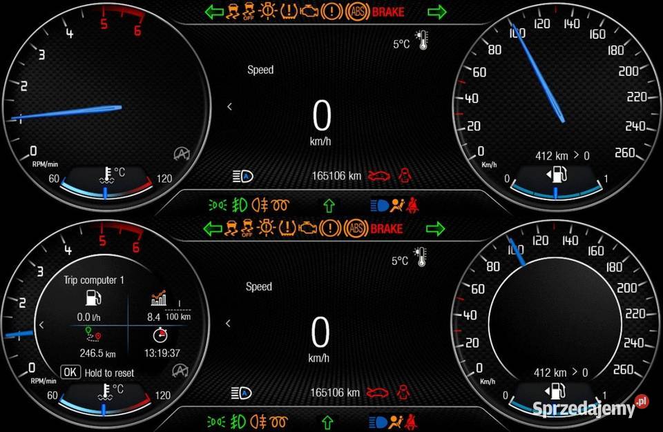ford fusion licznik bezramkowy grafika kodowanie