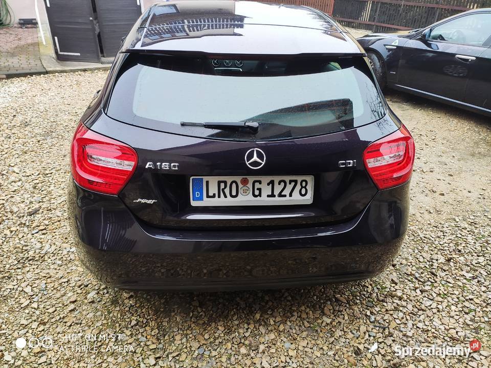 A klasa 180CDI 68 przebieg środek AMG Jankowice