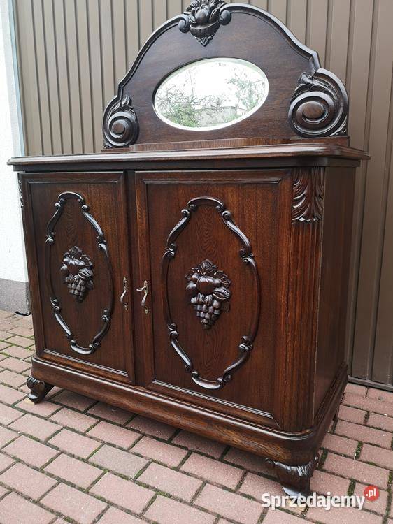 Komoda Pomocnik Dębowy Okazały Stary Antyk Swarzędz sprzedam