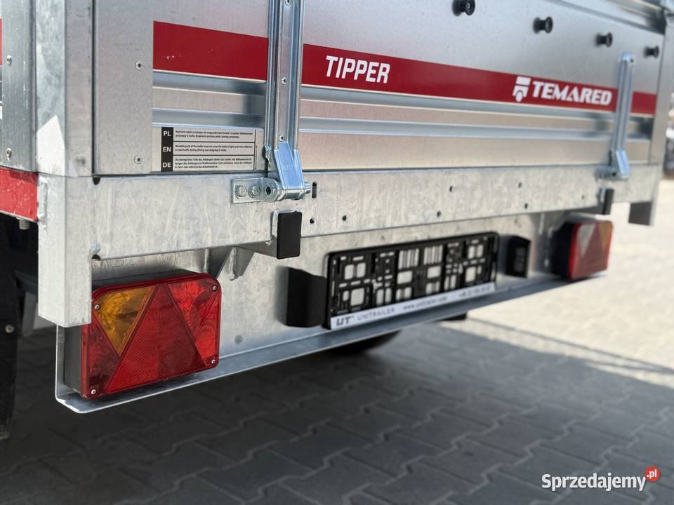Przyczepa wywrotka TEMARED TIPPER 2515 dwuosiowa Cegielsko