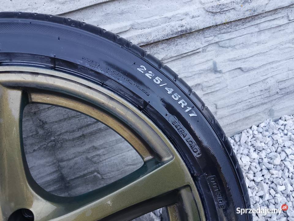 Felgi aluminiowe z oponami 17 5x100