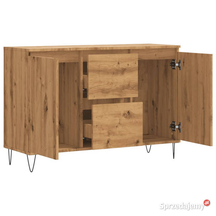 Szafka dąb artisan 104x35x70 materiał Warszawa