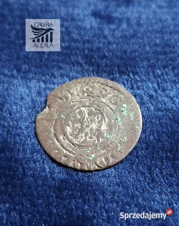 Moneta szeląg Gustaw II Adolf wybita w Rydze sprzedam