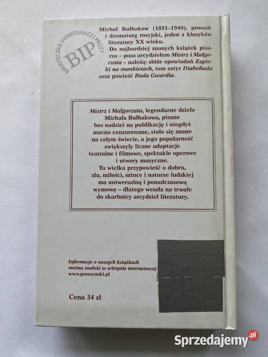 Mistrz i Malgorzataksiazka Lublin