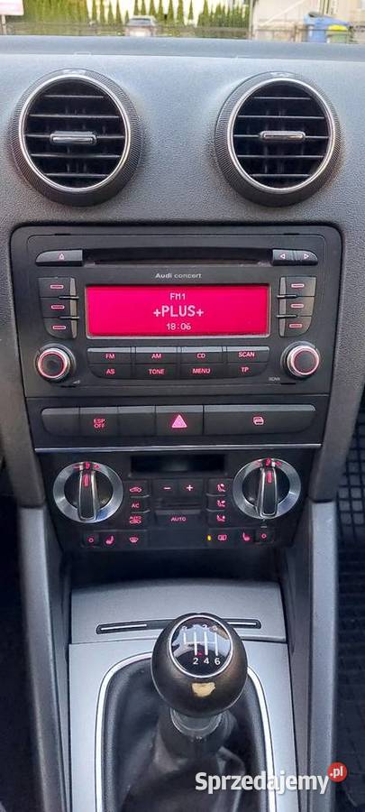 Audi A3 8P 2008r 14Pb 125 BiXenon Led Grzane benzyna A3 Koszalin